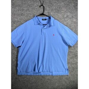 Polo Ralph Lauren Big & Tall 2XB Blue Classic Fit Short Sleeve Shirt